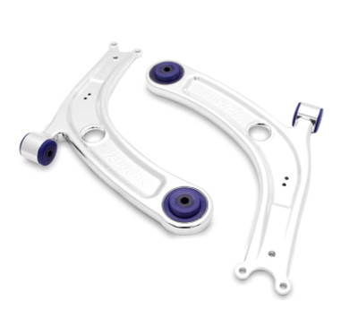 SuperPro 2015 Audi A3 Quattro Premium Front Lower Forged Alloy Control Arm Kit - ALOY0018K