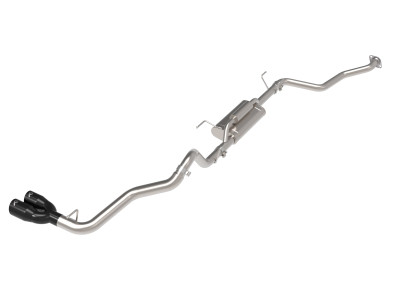 aFe 2024-2025 Toyota Tacoma L4-2.4L (t) Vulcan Series 2.5in to 3in Cat-Back w/ Black Tip