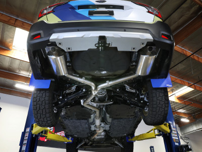 aFe 2020-2025 Subaru Outback H4-2.4L Takeda 2-1/2 IN to 2-1/4 IN 304 Stainless Steel Cat-Back Exhaust