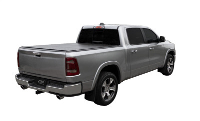 Access LOMAX® Tri-Fold Tonneau Cover – 2019-2025 RAM 2500 / 3500 6 ft 4 in Bed w/o RamBox (Excl. Dually) | Just Bolt-On Performance Parts