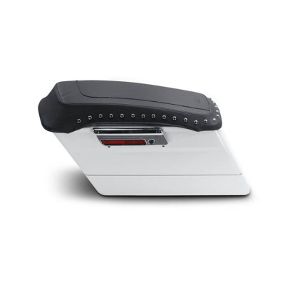 Mustang Motorcycle 2080-2007 Harley Early FL Touring Saddlebag Lid Covers Black product photo