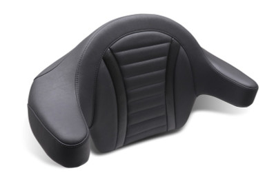 Mustang 2023-2025 Harley Davidson CVO Road Glide(ST), 2024 Rd Glide and Street Glide Deluxe Pass Arm Backrest - Black