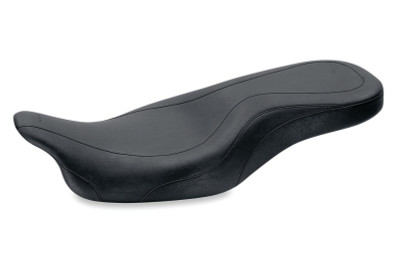 Mustang 08-21 Harley Electra Glide Std,Rd Glide,Rd King,Street Glide DayTripper 1PC Seat - Black