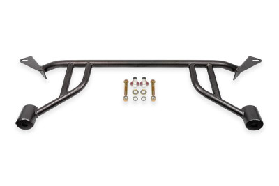 BMR 2024-2025 Ford Mustang S650 Chassis Brace Front Subframe 4-point - Black Hammertone