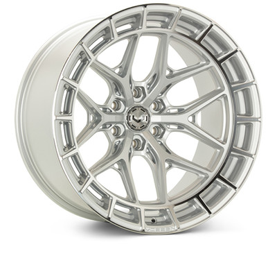 Vossen HFX-1 Silver Wheel 24x12 | 8x165.1 BC (HFX1-4X40-SP) - fits Ram 2500 1994-2026, Nissan NV1500 2012-2021