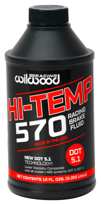 Wilwood 570 Brake Fluid - 6 Pack, 12 oz Bottles - wil290-2210