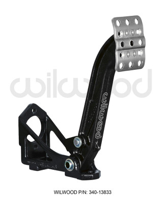 Wilwood Adjustable Single Pedal - Floor Mount - 6:1 - wil340-13833