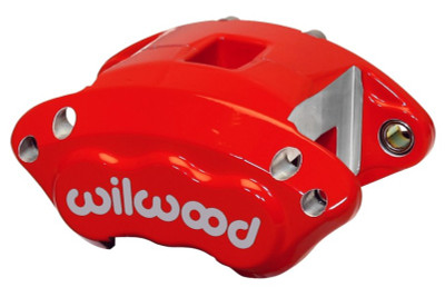 Wilwood Caliper-D52-Red 1.62/1.62in Pistons 0.81in Disc - wil120-11873-RD