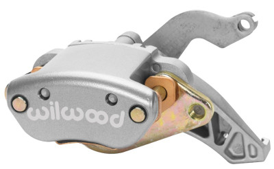 Wilwood Caliper-MC4 Mechanical-R/H - Silver No Logo 1.19in Piston .81in Disc - wil120-12069