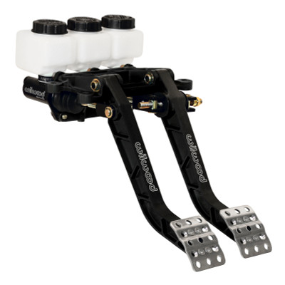 Wilwood Adjustable Dual Pedal - Brake / Clutch - Fwd. Swing Mount - 6.25:1 - wil340-11295