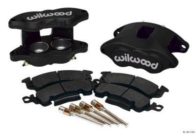 Wilwood D52 Front Caliper Kit - Gray Type III Ano 2.00 / 2.00in Piston 1.04in Rotor - wil140-11291