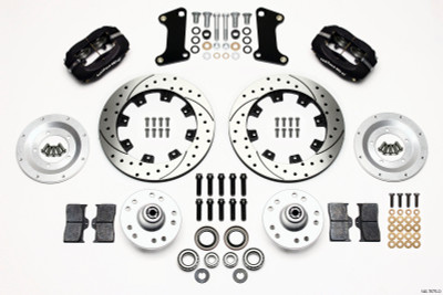 Wilwood Forged Dynalite Front Kit 12.19in Drilled 67-69 Camaro 64-72 Nova Chevelle - wil140-7675-D