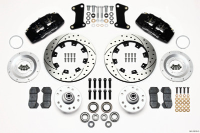 Wilwood Dynapro 6 Front Hub Kit 12.19in Drilled 67-69 Camaro (*Line Kit Needed*) - wil140-10510-D