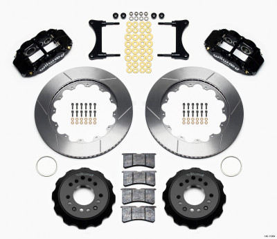 Wilwood Narrow Superlite 6R Front Hat Kit 14.00in 93-96 Mazda RX7 - wil140-11964