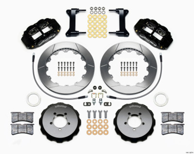 Wilwood Narrow Superlite 6R Front Hat Kit 13.06in 1999-2012 Subaru WRX w/Lines - wil140-12874