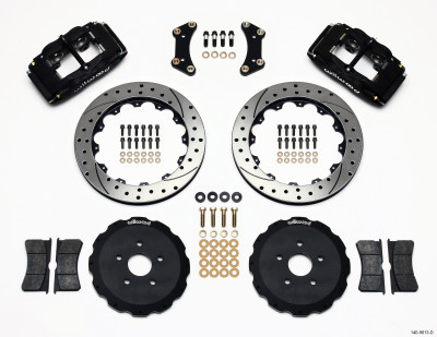 Wilwood FSLI4 Front Hat Kit 13.00in Drilled 2004-05 Scion tC - wil140-9013-D