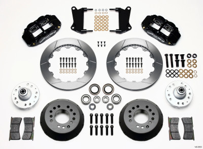 Wilwood Narrow Superlite 6R Front Hub Kit 12.88in 67-69 Camaro 64-72 Nova Chevelle - wil140-9803
