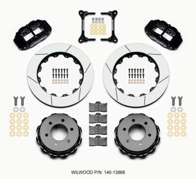 Wilwood Narrow Superlite 4R RearTruck Kit 14.25in 2012-Up Ford F150 (6 lug) - wil140-13866
