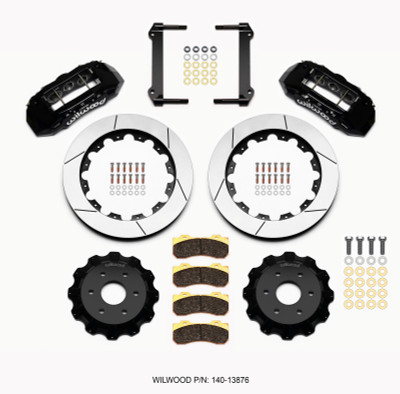 Wilwood TX6R Front Kit 16.00in Black 1999-2014 GM Truck/SUV 1500 - wil140-13876