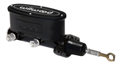 Wilwood High Volume Tandem M/C - 7/8in Bore Black-W/Pushrod - Early Mustang - wil260-12900-BK