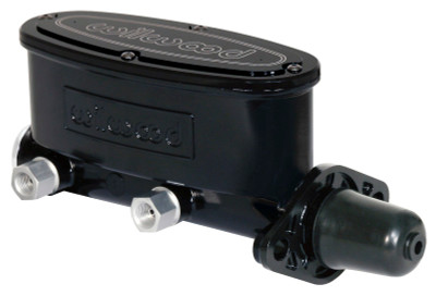 Wilwood High Volume Tandem Master Cylinder - 1in Bore Black - wil260-8555-BK
