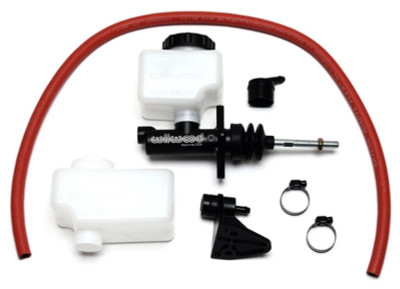 Wilwood Short Remote M/C Kit 7/8in Bore 3/8in-24 Banjo Outlet - wil260-13621