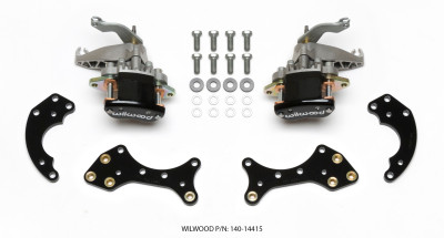 Wilwood P/S Retrofit Kit w/MC4 P-Brake Forged Dynalite Pro Street 12.19in Rear Kits - wil140-14415