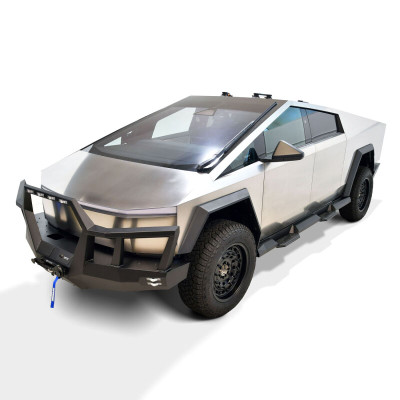 Westin HDX 2024-2025 Tesla CyberTruck Xtreme Nerf Step Bars - Textured Black - 56-26095