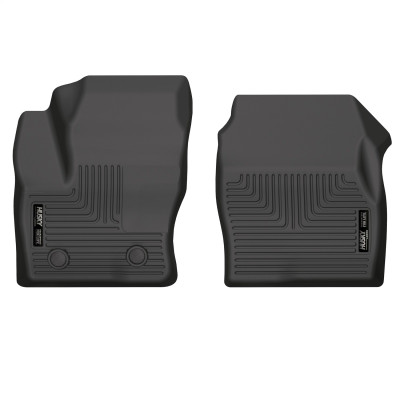 Husky Liners 20-22 Ford Transit Connect WeatherBeater Black Front Floor Liners - hsl13351
