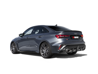 Akrapovic Evolution Line Catback Exhaust – Titanium | 2025+ Audi RS3 Sedan (8Y FL) | S-AU/TI/28H