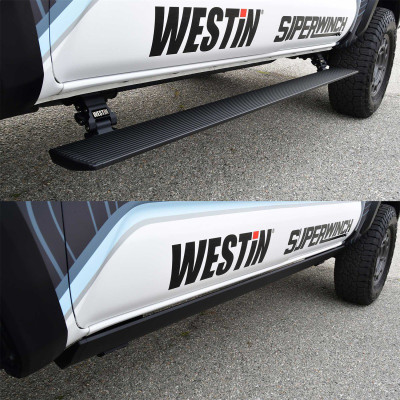 Westin 2005-2023 Toyota Tacoma Double Cab Pro-e Running Boards - Tex. Blk - wes29-22775