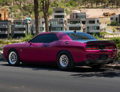 WELD Laguna Drag Gloss Black Wheel with Milled Spokes 15x10 | 5x115 BC | +22 Offset | 6.40 Backspacing - S152B0071P22 for Challenger 2009-2023, Charger 2006-2010, Charger 2012-2023, Chrysler 300 2012-2023, Magnum 2005-2009, Charger & Challenger Hellcat Standard Body 2015-2023