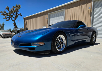 WELD Laguna Drag Gloss Black Wheel with Milled Spokes 17x5 | 5x120.65 BC (5x4.75) | -10 Offset | 2.60 Backspacing - S1527C063N10 for Corvette C6 Base 2006-2013, Corvette C7 Base 2014-2019