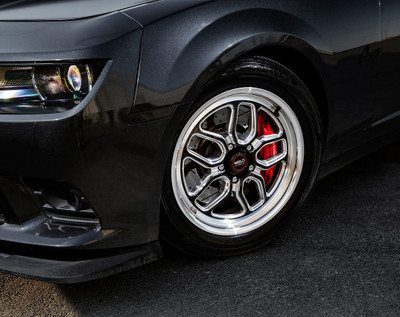 Weld Racing Laguna Drag Camaro SS ZL1 Wheel 18x5 | 5x120 BC | -23 Offset | 2.10 Backspacing - fits Cadillac CTS-V 2009-2019, Cadillac CT5-V Blackwing 2022-2026, Cadillac ATS-V 2016-2019, Chevrolet Camaro SS 2010-2024, Chevrolet Camaro ZL1 2012-2024, and 19 more