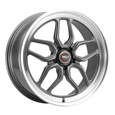 Weld Racing Laguna Street Black Wheel 20x9 | 5x115 BC | +20 Offset | 5.8 Backspacing - fits Dodge Charger 2006-2023, Dodge Challenger 2008-2023, Dodge Magnum 2005-2008, Chrysler 300 2005-2023, Chrysler 300C 2005-2023, and 2 more