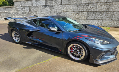 WELD Belmont Street Gloss Black Wheel with Milled Spokes 18x8 | 5x120.65 BC (5x4.75) | +29 Offset | 5.625 Backspacing - S11388062P29 for Pontiac GTO 2004-2006, Pontiac G8 2008-2009, Camaro 1993-2002, Firebird 1993-2002, C8 Corvette