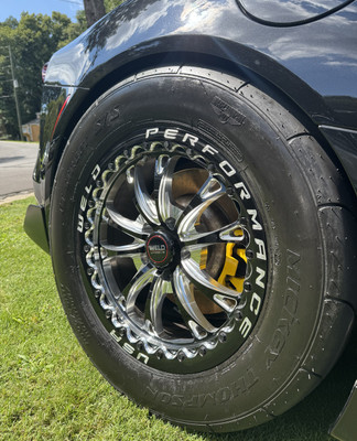 WELD Belmont Beadlock Drag Gloss Black Wheel with Milled Spokes 17x10 | 5x112 BC | +40 Offset | 7.10 Backspacing - S90870045P40 for Toyota Supra J29 MKV 2020-2025, Mercedes E-Class W211 2003-2009, Mercedes E-Class W212 2010-2016, Mercedes-Benz E-Class (W213) 2017-2021, BMW 3 Series / M340 / 330 G20 Sedan 2019-2024, BMW 3 Series G21, BMW 4 Series G22, BMW 4 Series G23