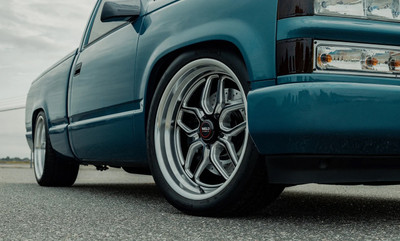 Shop the BEST Deals on WELD Laguna Street Gloss Black Wheel with Milled Spokes 20x8 | 5x127 BC (5x5) | +0 Offset | 4.50 Backspacing - S10708073450 for Chevrolet Silverado C1500 2WD 1988-1999, Chevy C10 1967-1987.