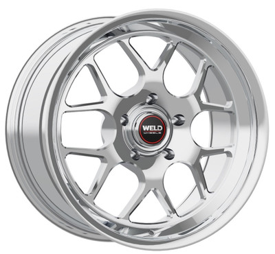 WELD Solana Street Gloss Silver Wheel with Milled Spokes 18x9.5 | 5x127 BC (5x5) | +0 Offset | 5.25 Backspacing - S11189573525 for Chevrolet Silverado C1500 2WD 1988-1999, Chevy C10 1967-1987
