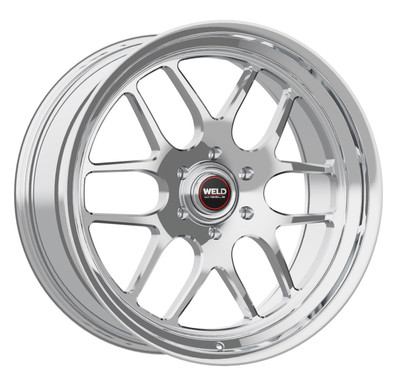 WELD Solana Street Gloss Silver Wheel with Milled Spokes 22x12 | 6x139.7 BC (6x5.5) | -57 Offset | 4.25 Backspacing - S11122084N57 for 2014, 2015, 2016, 2017, 2018, 2019, 2020, 2021, 2022, 2023, 2024 Chevrolet Silverado 1500, GMC Sierra 1500.