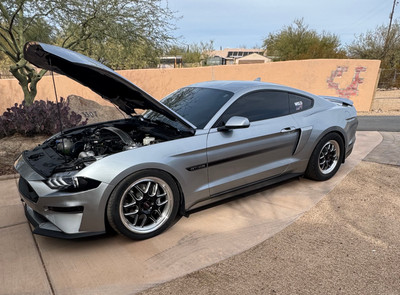 Weld Racing Solana Drag S550 Mustang Wheel 20x7 | 5x114.3 BC (5x4.5) | +2 Offset | 4.07 Backspacing - fits Ford Mustang 1965-2026, Ford Shelby GT350 2015-2020, Ford Shelby GT500 2007-2022, Ford Explorer ST 2020-2026, and 16 more