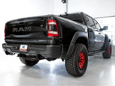 AWE Tuning 2021-2024 Ram TRX | 3 inch 0FG Cat-Back Exhaust System T304 (5 inch Diamond Black Tips) | 3015-33005