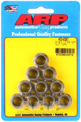 Shop for the best deals on ARP M12 x 1.00 Threaded Steel Nut Kit  - 400-8387 from JustBoltOns.com. Great customer service, in-stock inventory and financing options available