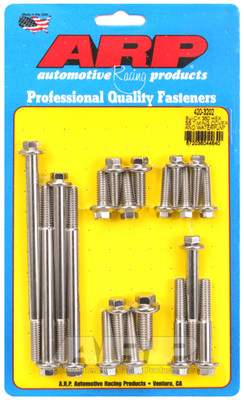 Shop for the best deals on ARP Buick 350 SS Hex Timing Cover and Water Pump Bolt Kit - 420-3202 from JustBoltOns.com. Great customer service, in-stock inventory and financing options available