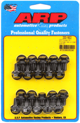 Shop for the best deals on ARP SB Mopar and Pontiac Hex Oil Pan Bolt Kit - High-Performance Engine Fasteners from JustBoltOns.com. Great customer service, in-stock inventory and financing options available