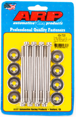 ARP Valve Cover Stud/Bolt Kit, Stainless Steel | Small Block Chevy GEN III/IV LS Series .750 Spacer | 434-7506