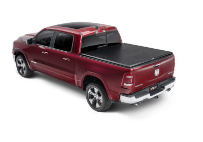 TruXedo TruXport Soft Roll-Up Tonneau Cover for Up 2019-2026 Ram 1500 with 6' 4 inch Bed — Black - Part #286901
