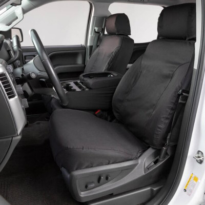 Covercraft Polycotton SeatSaver Front Seat Covers for Ford F-150 (2015-2018) ‚Äì Charcoal