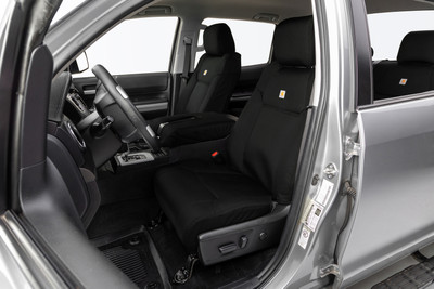 Covercraft 23-24 Ford Super Duty Carhartt Super Dux PrecisionFit Second Row Seat Covers in Black