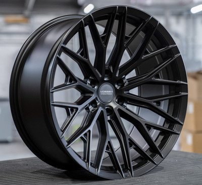 Vossen HFX-6 Satin Black Wheel 22x10 | 6x135 BC - fits Ford F-150 2004-2026, Ford F-150 Raptor 2010-2026, Ford Expedition 2003-2026, Lincoln Navigator 2003-2026